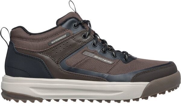 Skechers URBAN STREET HIKER Pánska vychádzková obuv, hnedá, veľkosť