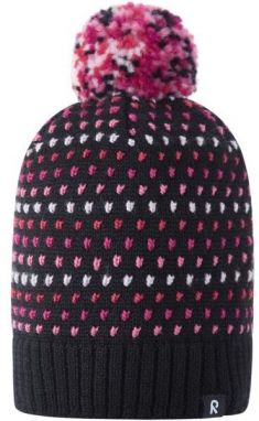 REIMA PAMPULA Detská čiapka, čierna, veľkosť