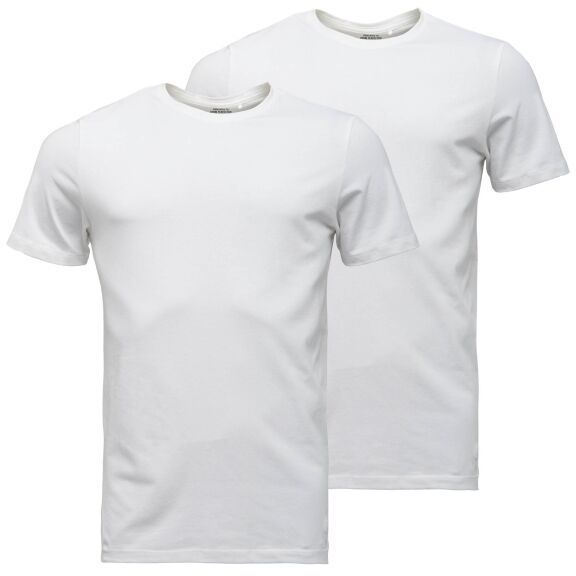 BLEND BHDINTON CREW NECK TEE 2-PACK Pánske tričko, biela, veľkosť