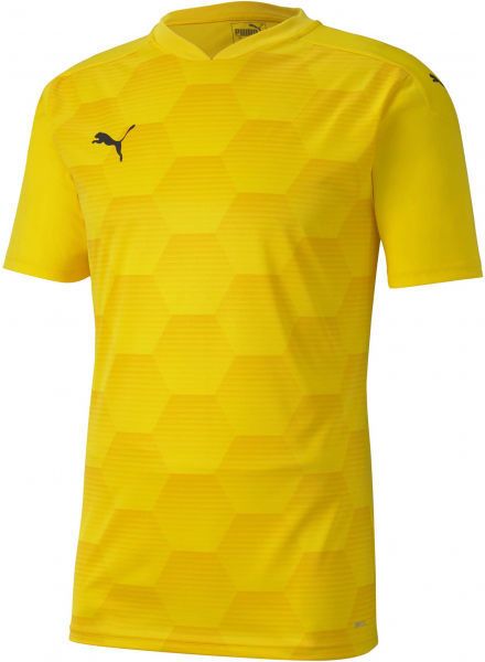 Puma TEAMFINAL 21 GRAPHIC JERSEY Pánske športové tričko, žltá, veľkosť