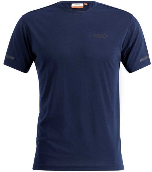 Swix PACE Pánske bežecké tričko, tmavo modrá, veľkosť