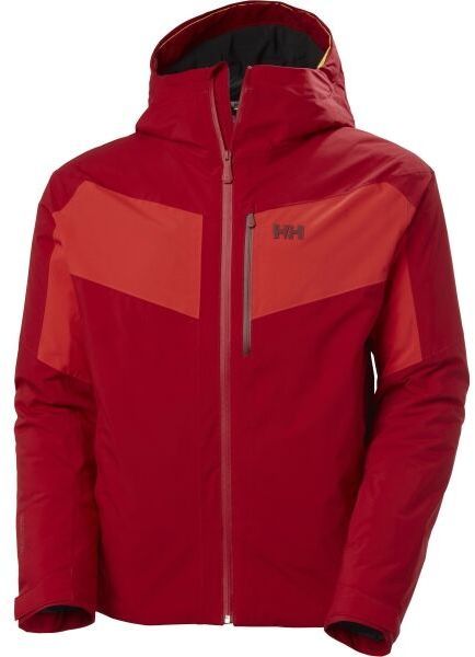 Helly Hansen CARV LIFALOFT 2.0 Pánska zateplená lyžiarska bunda, červená, veľkosť