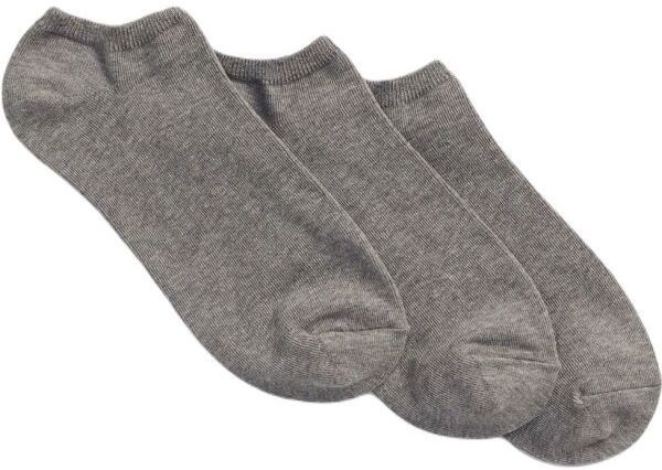 GAP BAS ANKLE 3PK Dámske ponožky, sivá, veľkosť UNI