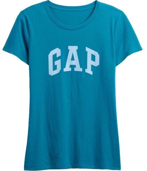 GAP V-SS LOGO CLASSIC TEE Dámske tričko, tyrkysová, veľkosť