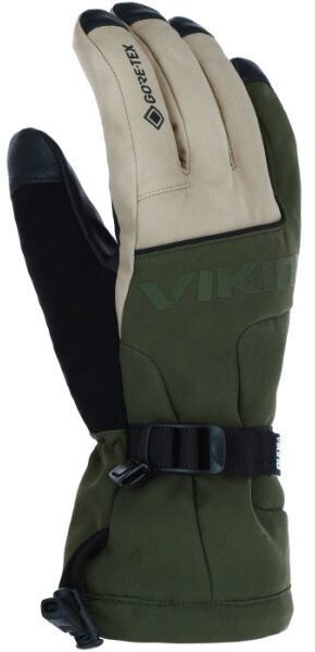 Viking HUDSON GTX Unisex lyžiarske rukavice, tmavo zelená, veľkosť