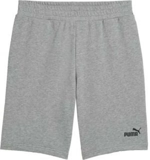Puma ESSENTIALS NO. 1 SHORTS 10 Pánske voľnočasové šortky, sivá, veľkosť