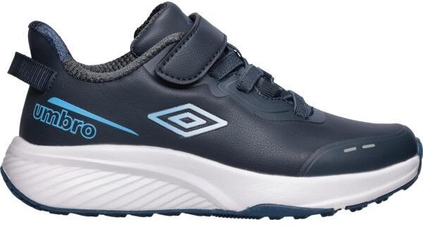Umbro RAMSEY LOW Detská voľnočasová obuv, tmavo modrá, veľkosť 34