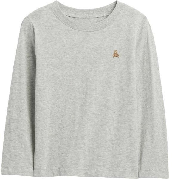 GAP V-SEPT BF LS TOP Detské tričko, sivá, veľkosť 2Y