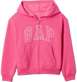 GAP V-BAS HERITAGE FZ Dievčenská mikina, ružová, veľkosť