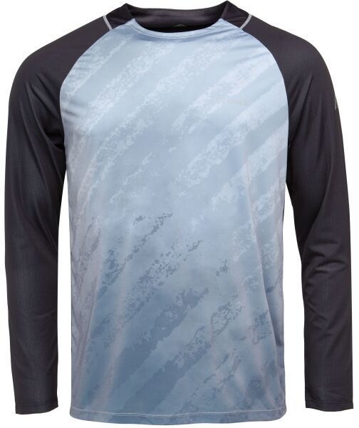 Klimatex BARELLI Pánske MTB tričko s dlhým rukávom, čierna, veľkosť