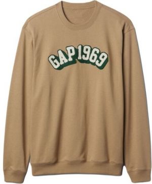 GAP 1969 Pánska mikina, hnedá, veľkosť