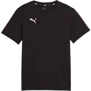 Puma TEAMGOAL CASUALS TEE JR Chlapčenské športové tričko, čierna, veľkosť