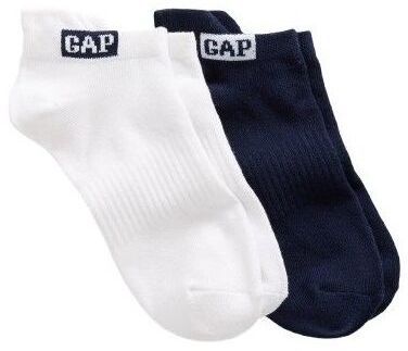 GAP V-GFIT 2PK ANKLE Dámske športové ponožky, biela, veľkosť