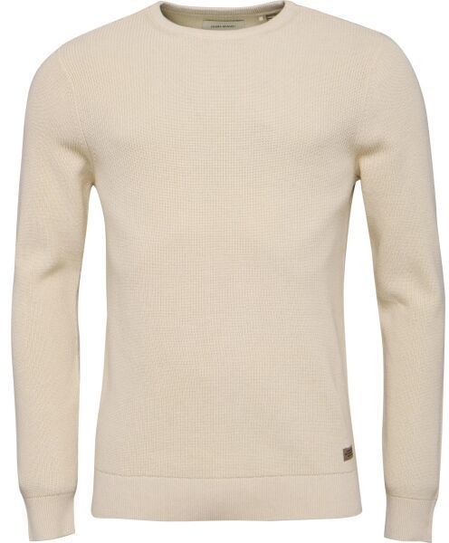 BLEND BHCODFORD CREW NECK KNIT NOOS Pánsky sveter, béžová, veľkosť