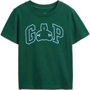 GAP V-DB SS GR T Detské tričko, zelená, veľkosť 4Y