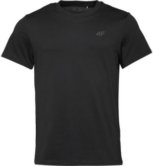 4F TSHIRT Pánske tričko, černá, veľkosť