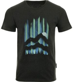 ALPINE PRO NEWEC Pánske tričko, čierna, veľkosť