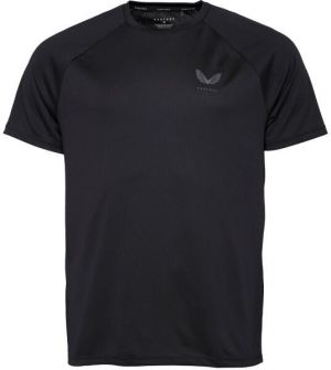 CASTORE SS T-SHIRT Športové pánske tričko, čierna, veľkosť