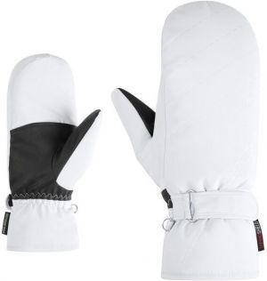 Ziener KEVI-Z PR MITTEN LADY Dámske lyžiarske palčiaky, biela, veľkosť