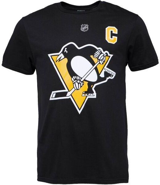FANATICS PITTSBURGH PENGUINS - SIDNEY CROSBY Tričko, čierna, veľkosť