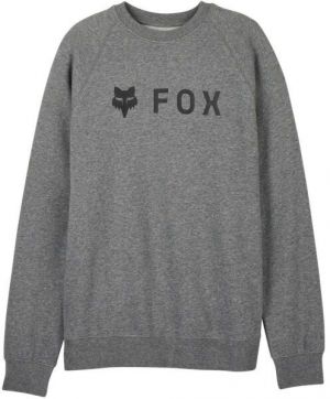 Fox FLEECE CREW Pánska mikina, sivá, veľkosť