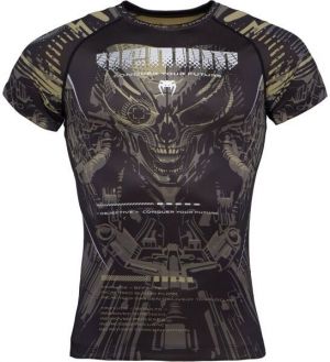 Venum SPACE INVADER SHORT SLEEVE Športové tričko, čierna, veľkosť
