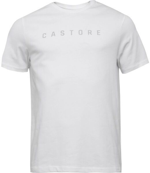 CASTORE SS T-SHIRT Pánske tričko, biela, veľkosť