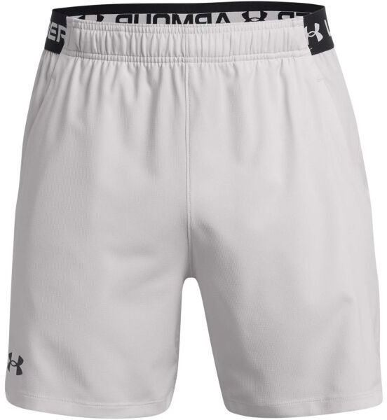 Under Armour VANISH WOVEN 6IN Pánske krátke nohavice, sivá, veľkosť L