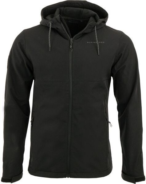 ALPINE PRO HEDEG Pánska softshellová bunda, čierna, veľkosť