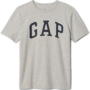 GAP V-BAS LOGO Chlapčenské tričko, sivá, veľkosť