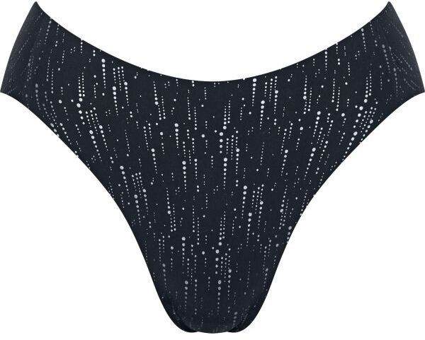 SLOGGI ZERO FEEL 2.0 FESTIVE HIGH LEG Dámske nohavičky, čierna, veľkosť