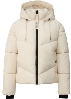 s.Oliver OUTDOOR JACKET Dámska zimná bunda, béžová, veľkosť