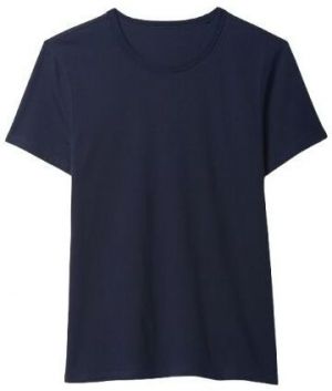 GAP V-SS FAV CREW SOLID Dámske bavlnené tričko, tmavo modrá, veľkosť