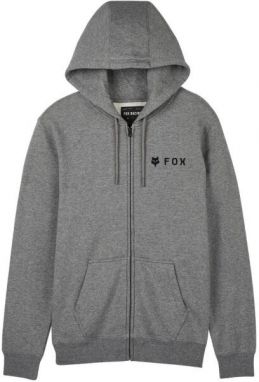 Fox FLEECE ZIP Pánska mikina, sivá, veľkosť