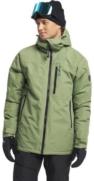 TENSON NISEKO SKI JACKET MEN Pánska lyžiarska bunda, svetlo zelená, veľkosť