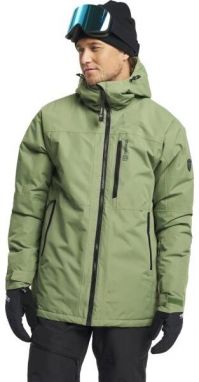 TENSON NISEKO SKI JACKET MEN Pánska lyžiarska bunda, svetlo zelená, veľkosť