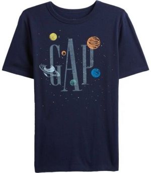 GAP V-SEPT SS VG Detské tričko, tmavo modrá, veľkosť