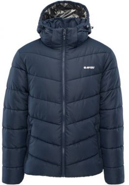 Hi-Tec VARMI Pánska zimná bunda, tmavo modrá, veľkosť