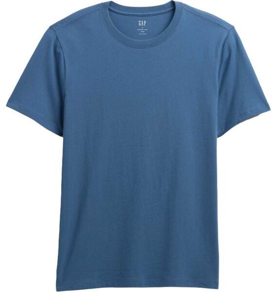 GAP V-EVERYDAY SOFT CREW - SOLID Unisex tričko, modrá, veľkosť