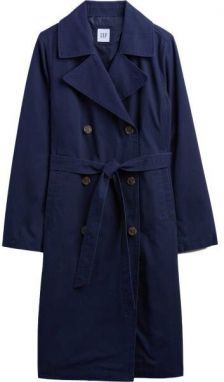 GAP V-NEW MODERN TRENCH Dámsky trenčkot, tmavo modrá, veľkosť