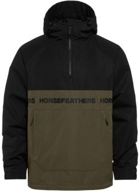 Horsefeathers GORDIE Pánska lyžiarska/snowboardová bunda, hnedá, veľkosť