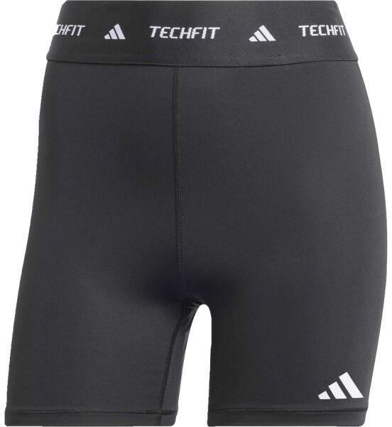 adidas TECHFIT SHORT SHORT Dámske krátke legíny, čierna, veľkosť