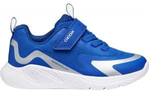 Geox J SPRINTYE Chlapčenská voľnočasová obuv, modrá, veľkosť