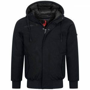 HOHENHORN ALPWALL Pánska zimná bunda, čierna, veľkosť