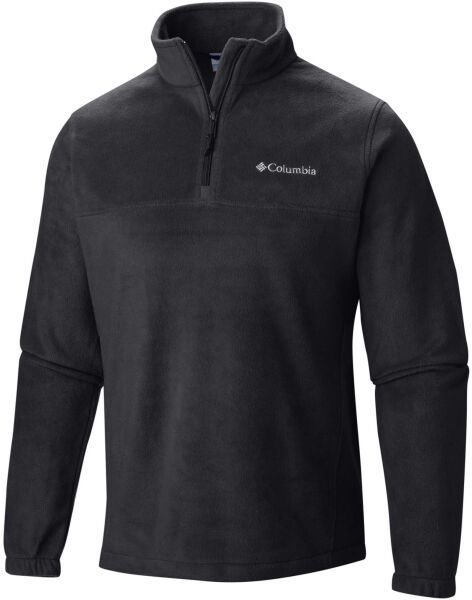 Columbia STEENS MOUNTAIN HALF ZIP Pánska mikina, čierna, veľkosť