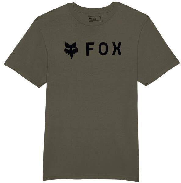 Fox ABSOLUTE SS PREM TEE Pánske tričko, khaki, veľkosť