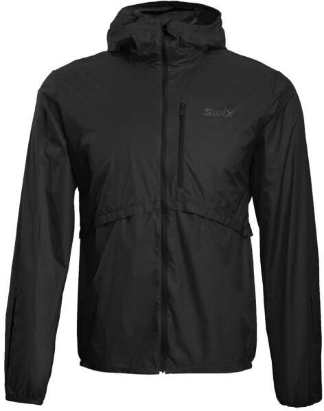 Swix PACE WIND LIGHT Pánska bežecká bunda, čierna, veľkosť