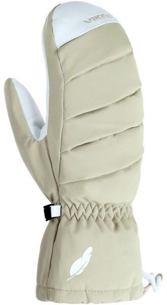 Viking OGAMA SKI Dámske lyžiarske palčiaky, béžová, veľkosť