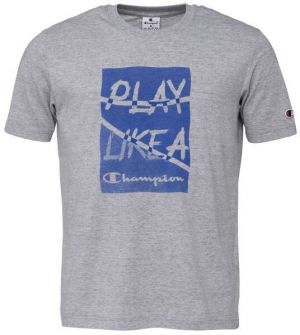 Champion SS TEE Pánske tričko, sivá, veľkosť
