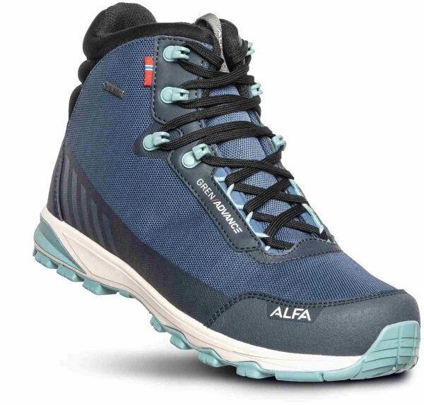 ALFA GREN ADVANCE GTX M Pánska turistická obuv, modrá, veľkosť